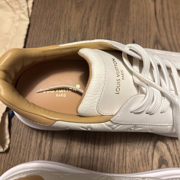 White Beverly Hills Louis Vuitton Mens Sneakers - Picture 7 of 14